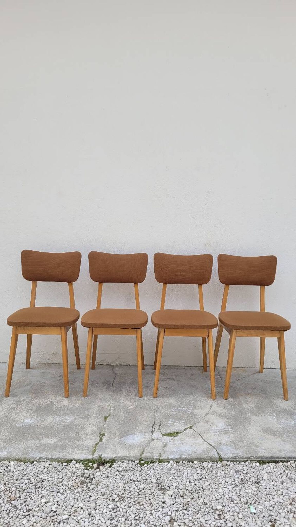 Série de 4 chaises vintage- 1950s