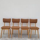 Série de 4 chaises vintage- 1950s