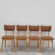 Série de 4 chaises vintage- 1950s