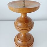 Set of 3 Scandinavian wooden candle holders