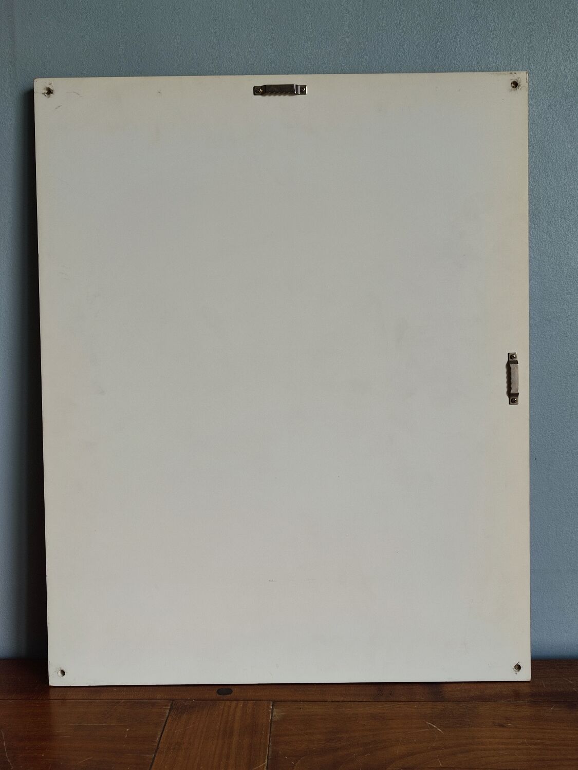 Set of three paintings by Anne Salaün.