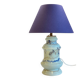 Vintage Blue Ceramic Lamp