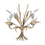 Ear of wheat wall light