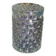 Pot/bonbonnière en verre moulé-pressé