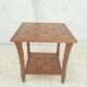 Vintage walnut side table