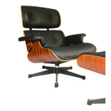 The Eames Lounge Chair, designed by Charles and Ray Eames, 1980s.