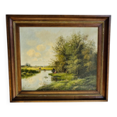 Huile sur toile gérard buysen (xix)
