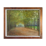 Impressionist Post-Impressionist Painting "Cavalier Alley" by François Moreau - 1914