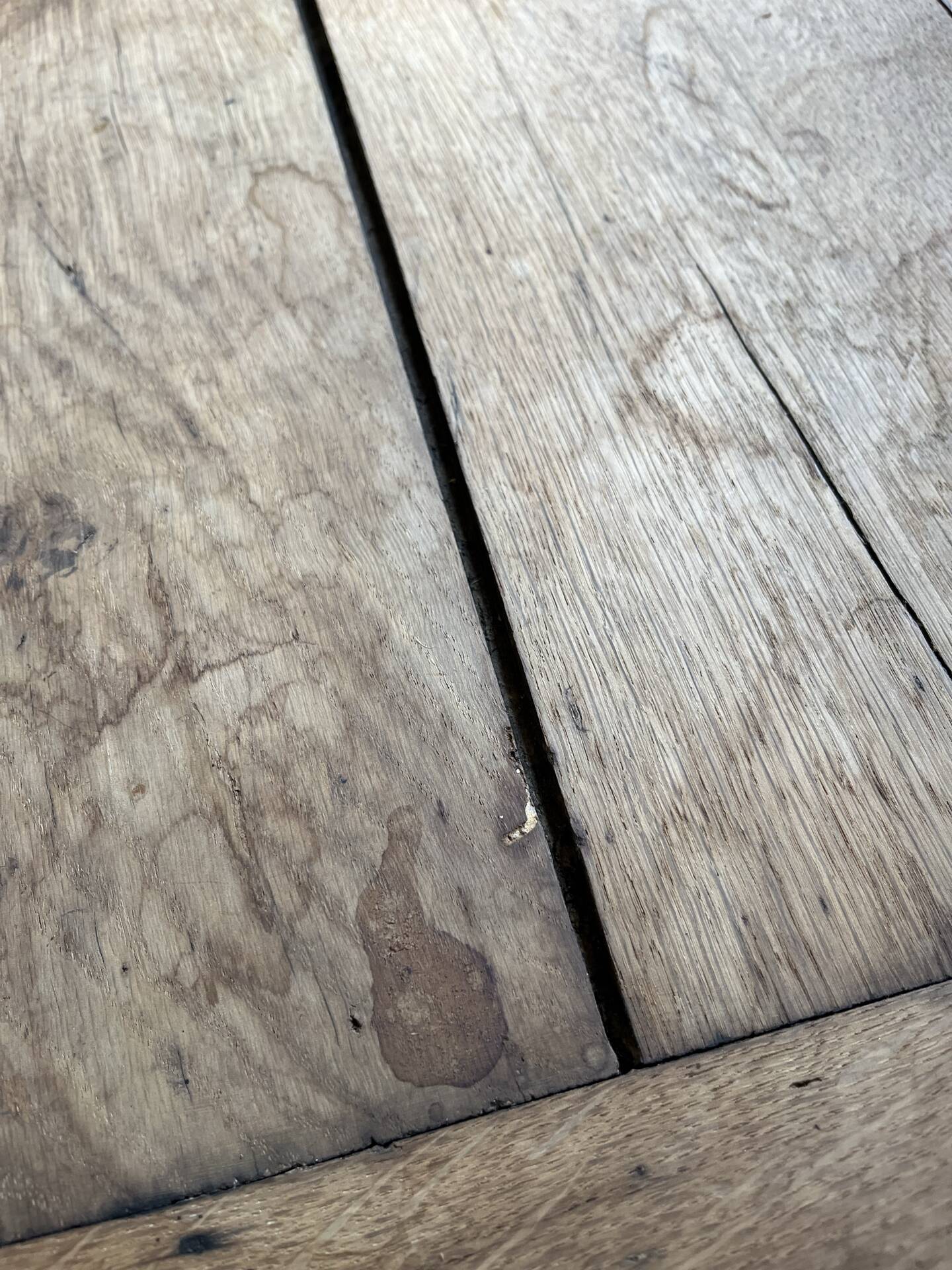 Oak farmhouse table