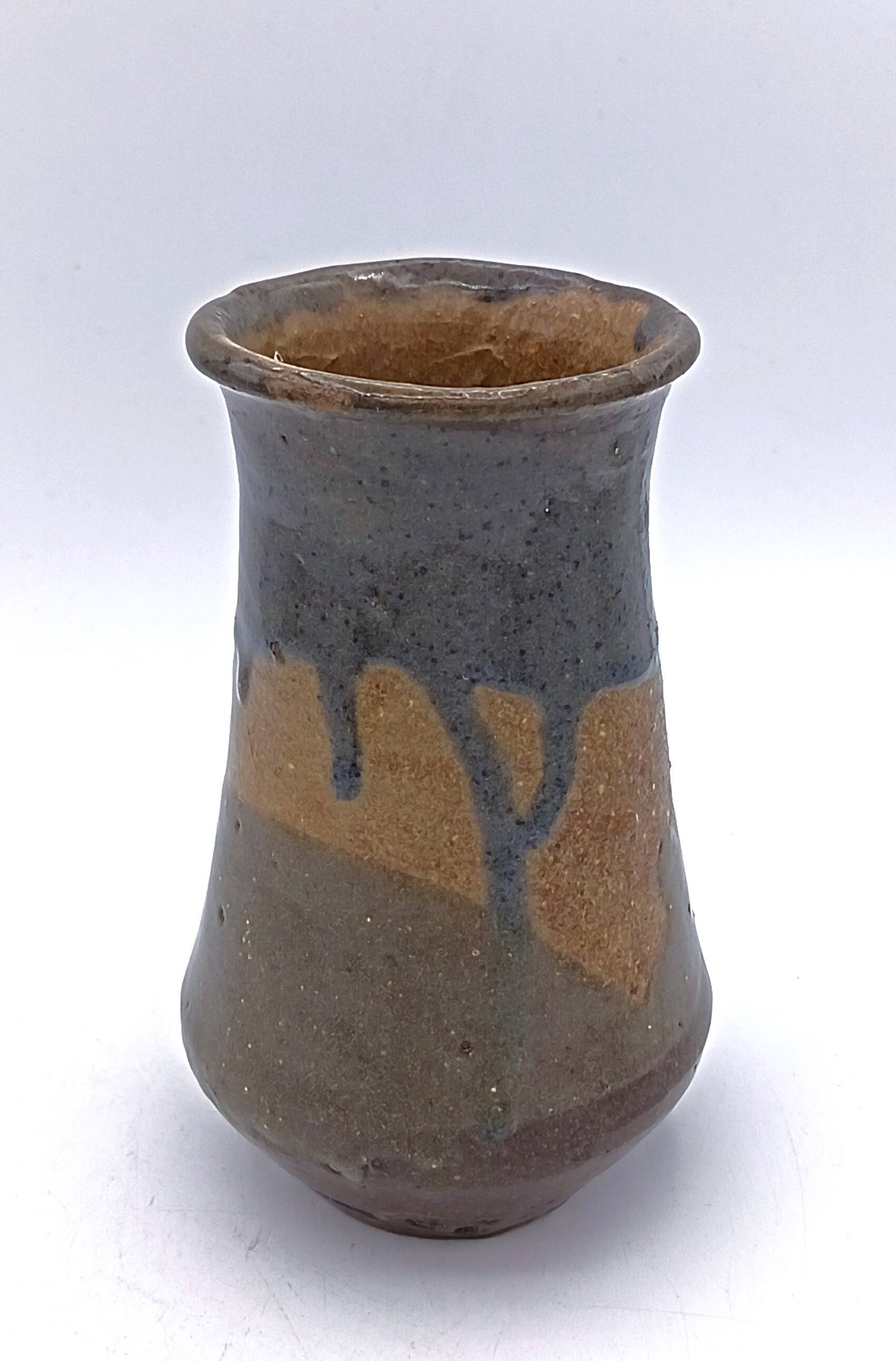 Stoneware vase signed Eugène Lion - school of Jean Carriès.