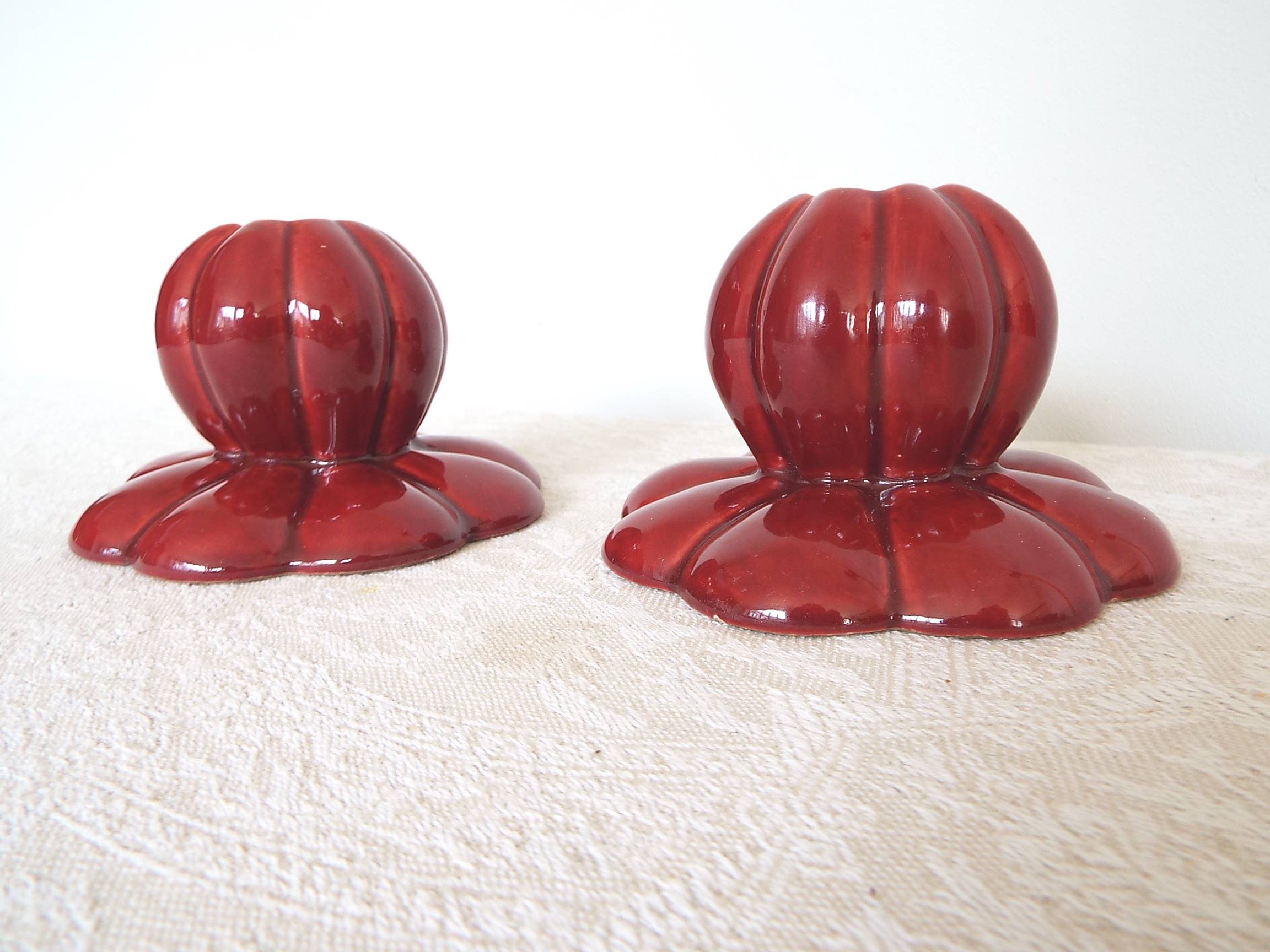 2 candle holders Kaza art deco edition