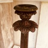 Set of two vintage table candlesticks