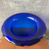 Large blue Murano glass vase, 1960s