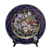 Rosenthal plate decorated by Versace