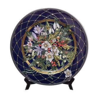 Assiette Rosenthal décorée par Versace