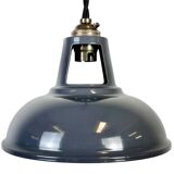 Vintage Industrial Grey Painted Ceiling Lamp, 2000s