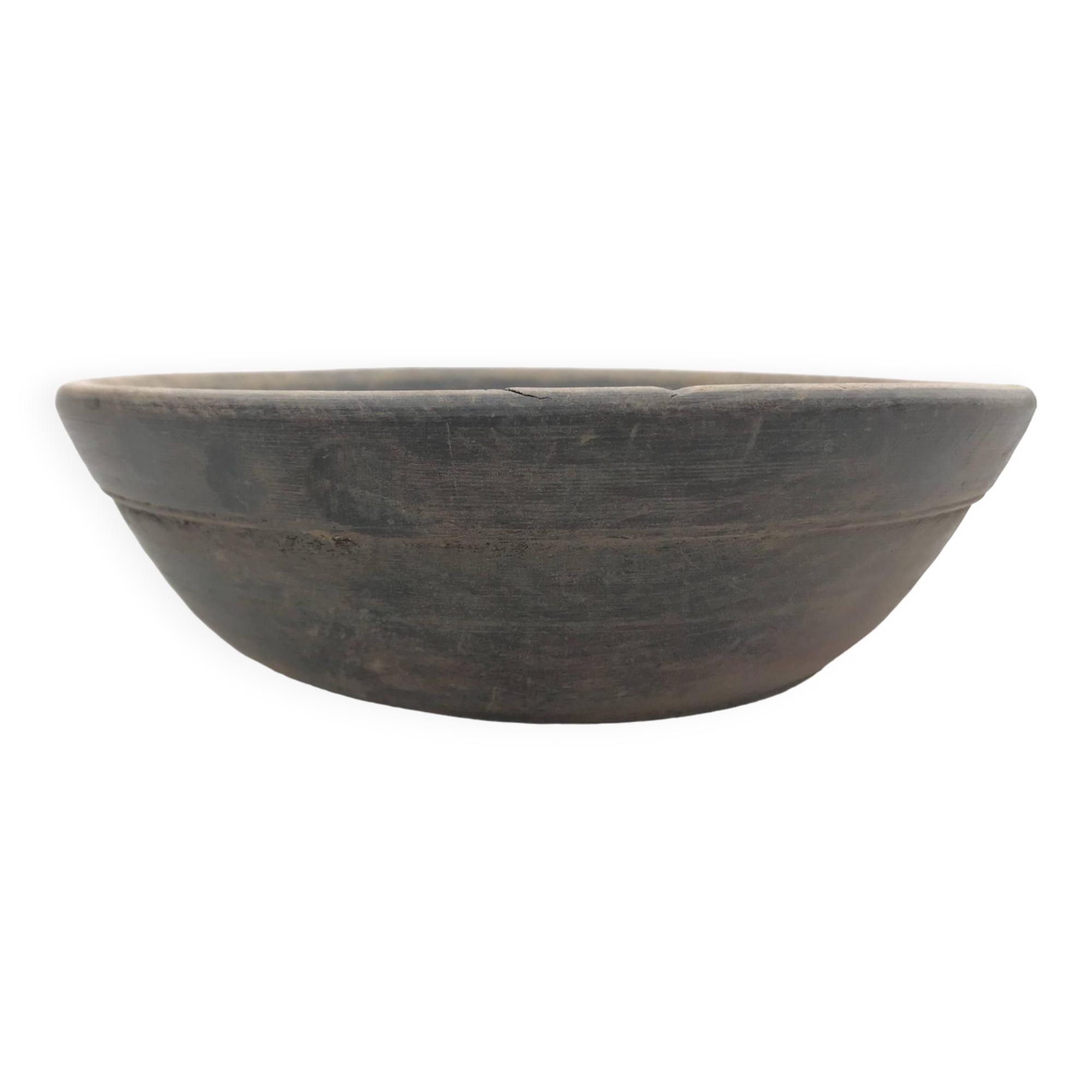 Antique wooden bowl