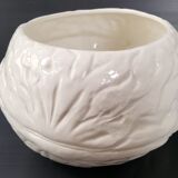 Vintage giant walnut pot cover 1960