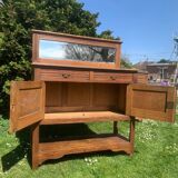 Art Nouveau oak sideboard