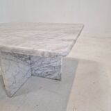 Set of 3 italian marble coffee or side tables, 1970s