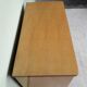 Chest of drawers in blond wood 3 drawers 60s