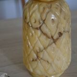 Vintage alabaster pineapple lamp base