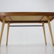 1960s Coffee Table With Opaxit Glass, Czechoslovakia