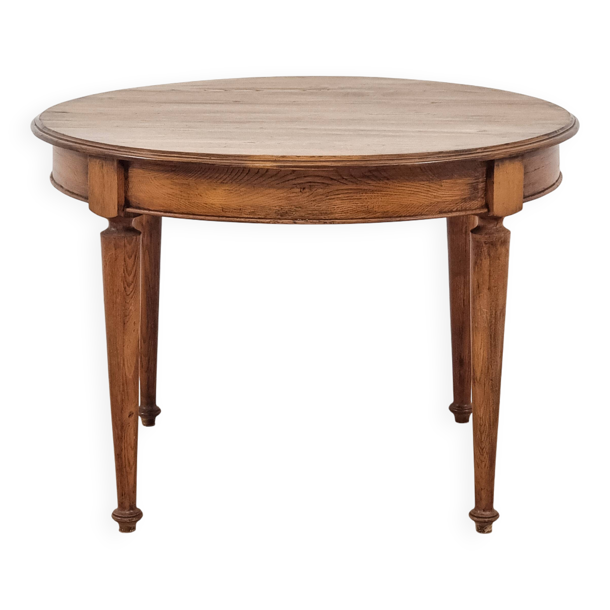 1940s solid wood dining table