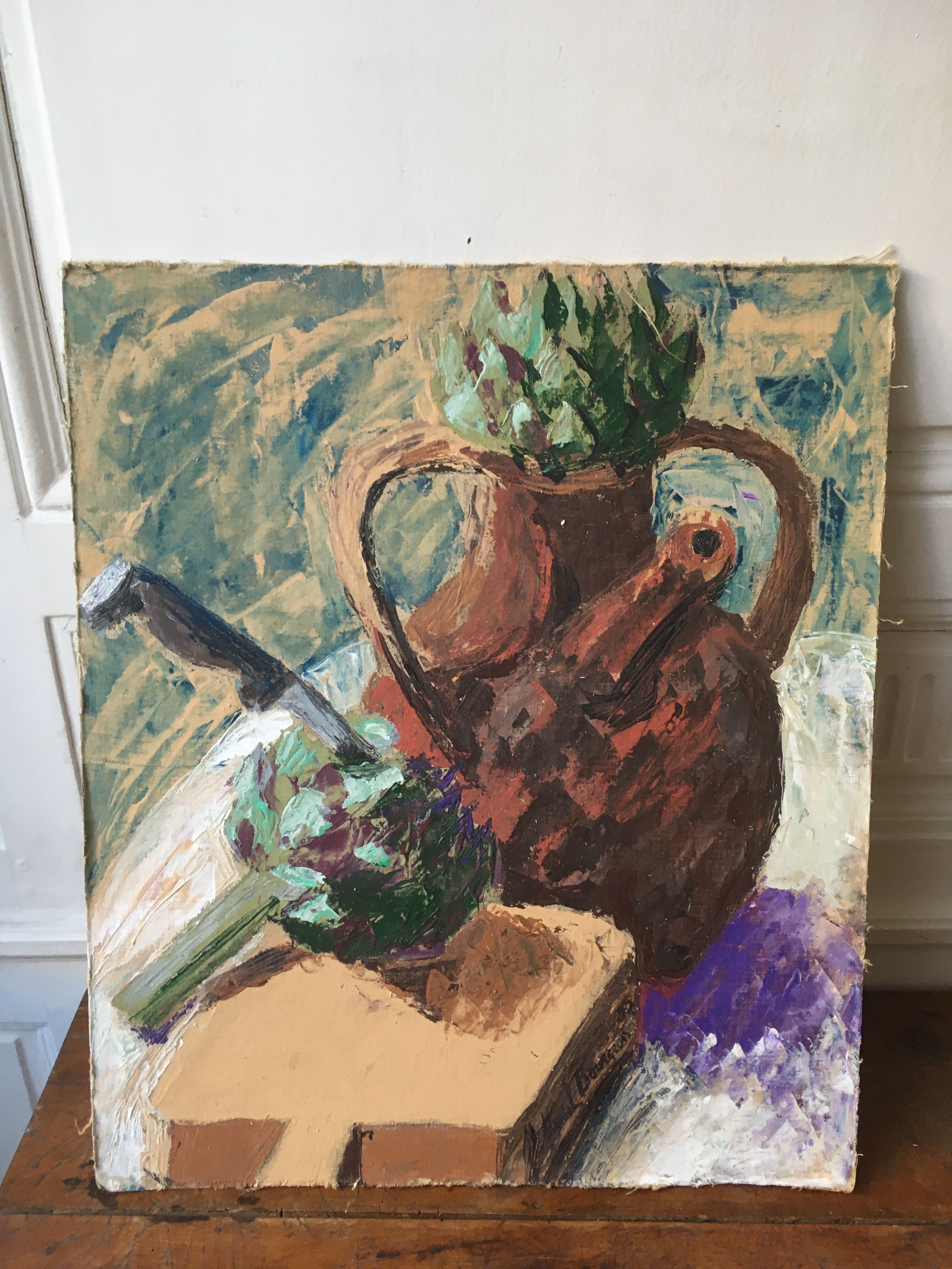 Peinture sur support rigide Nature morte