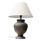 Vintage lamp, speckled ceramic base