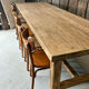 XXL farmhouse table in solid oak
