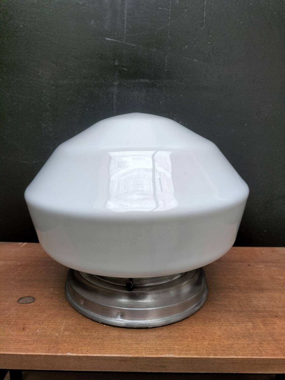 Opaline glass ceiling light