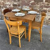 Vintage 1980s Brasserie Bistro Coffee Table