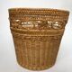 Basket rattan braided