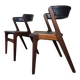 Chaise en teck C21, FIRE CHAIR conçue par KAI KRISTIANSEN