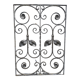 Wrought iron gate