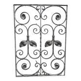 Wrought iron gate