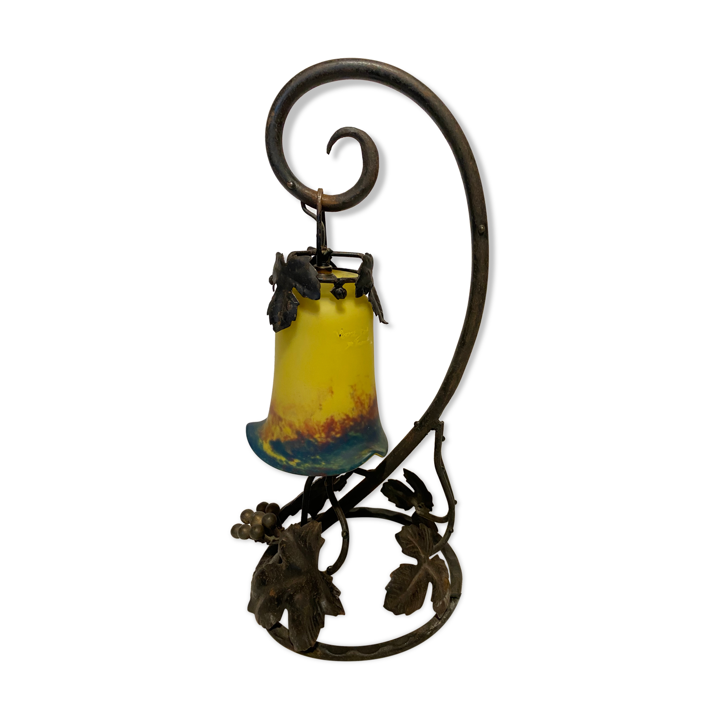 Art Deco lamp signed "Art de France"