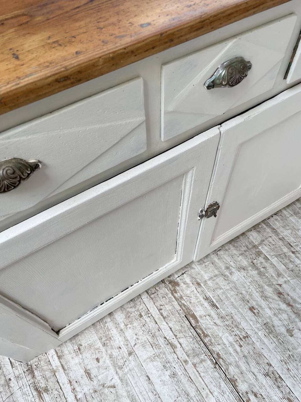 White patina sideboard craft furniture