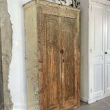 Patinated wardrobe