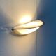 Postmodern German wall lamps from the space age by Glashütte Limburg, set of 2
