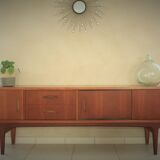 Scandinavian design enfilade in teak