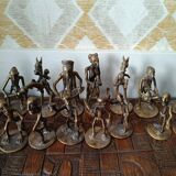 Jeu d'échec africain art tribal
