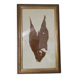 Tableau décoratif avec feuille de tabac de CUBA