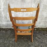 Vintage oak living room