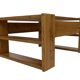 Vintage Coffee Table Pine Wood Design 1970s Coffee Table