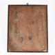 Old rectangular mirror, wooden frame