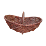 Wicker fruit basket