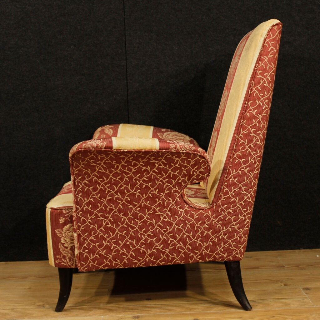 Italian Chair in fabric flowers