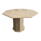 Table en travertin